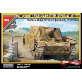   Tristar 35040 German Brummbar Sd.Kfz. 166 SturmPanzer IV early (mid production) 1/35 harckocsi makett