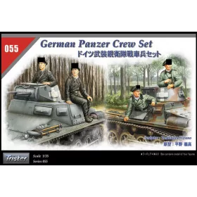 TRISTAR 35055 German Panzer Crew Set 1/35 figura makett
