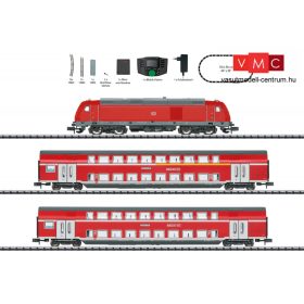 Trix 11148 Digitális kezdőkészlet: BR 245 dízelmozdony Regionalexpress emeletes személyvon