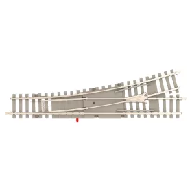   Trix 14538 Betonaljas balos váltó, kézi, 112,6 mm, polarizált, R4 15° (N)