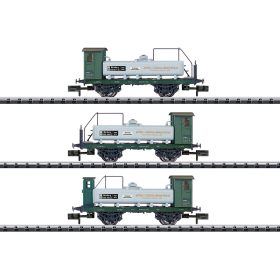   Trix 15464 Tartálykocsi-készlet, 3-részes spiritusz-szállításhoz, K.Bay.Sts.B. (E1) (N)