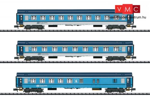 Trix 15935 Személykocsi-készlet, 3-részes négytengelyes Y-sorozat, A 149, B 249, BDs 450, C