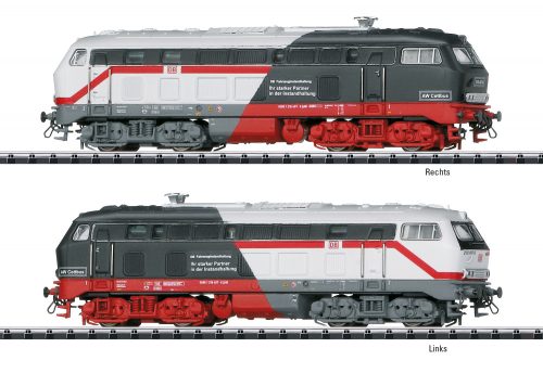 Trix 16825 Dízelmozdony BR 218 497-6, Modelleisenbahn Diesellokomotive, DB-AG (E6) (N) - Sound