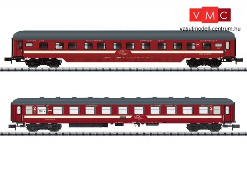 Trix 18254 Személykocsi-pár, négytengelyes WLABmee és Bcm, EC Venezia Set 3, CFR (E5-6) (N)