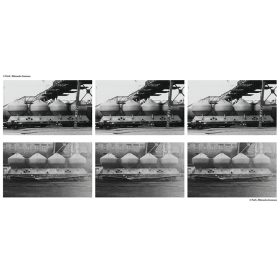   Trix 18292 Poranyagszállító négytengelyes silókocsi-készlet, 6-részes Uacs, CSD (E4) (N)