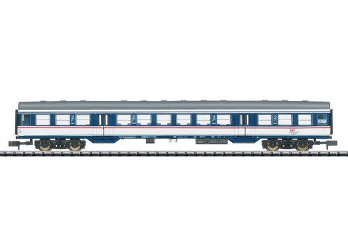 Trix 18489 Személykocsi, négytengelyes Silberling tip., 2. osztály, Train Rental GmbH (TRI) (E6) (N)