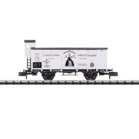   Trix 18993 Fedett teherkocsi fékházzal, G02, 200 Jahre Conditorei Kreutzkamm, K.Sächs.Sts.E.B. (E1) (N)
