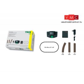   Trix 21000 Digitális vezérlőkészlet - Mobile Station, ovál pályával (H0) - Trix C-Gleis sínrendszer