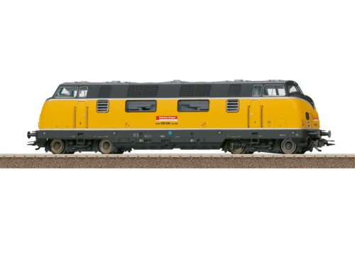 Trix 22380 Dízelmozdony BR 220, Deutschen Bahn Gleisbau (DBG) (E6) (H0) - Sound