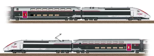 Trix 22482 Nagysebességű villamos motorvonat, TGV inQui EuroDuplex, SNCF (E6) (H0) - Sound