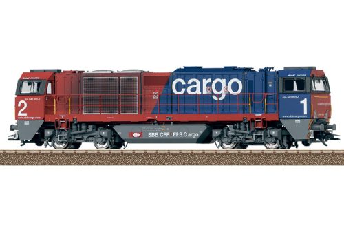 Trix 22881 Dízelmozdony Vossloh G 2000 BB, SBB Cargo (E6) (H0) - Sound