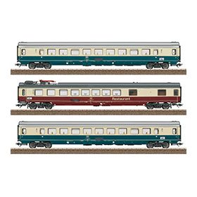   Trix 23142 Személykocsi-készlet, 3-részes négytengelyes Eurofima, FD Königssee, DB (E4) (H0) - DCC