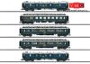 Trix 23219 Személykocsi-készlet, 5-részes négytengelyes CIWL, Simplon-Orient-Express 1919-2019 (E2) (H0) - LED belső világítással és végzárvilágítással