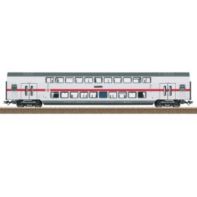   Trix 23256 Emeletes személykocsi, IC 2 DBpza 682.2, 2. osztály, IC 2045, DB-AG (E6) (H0) - LED belső világítással