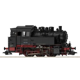   Trix 25080 Gőzmozdony BR 80 016, gyárilag koszolt alváz, DB (E3) (H0) - Sound és füst