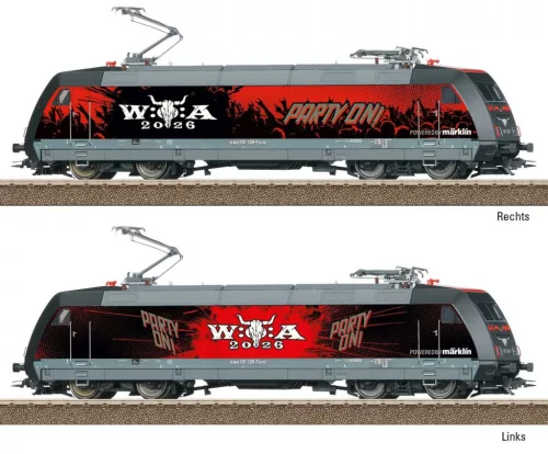 Trix 25476 Villanymozdony BR 101, Wacken Open Air, W:O:A (E6) (H0) - Sound