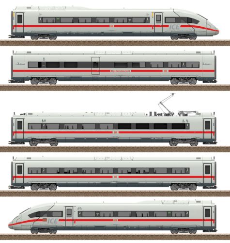 Trix 25978 Nagysebességű villamos motorvonat BR 412/812, ICE 4, 5-részes, DB-AG (E6) (H0) - Sound
