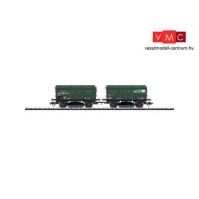   Trix 33966  Csapófedeles síntisztító teherkocsi-pár, K15, DB (E3) (H0) - Trix-Club-Jubiläumswagen 10 Jahre