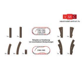   Trix 62900 Sínkészlet kezdőkészletekhez - Trix C-Gleis (H0)