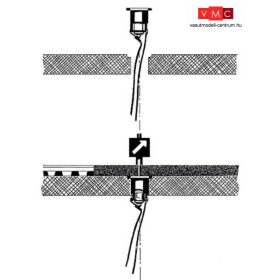   Trix 66740 Világításkészlet váltóábrához - Minitrix sínrendszer (N)