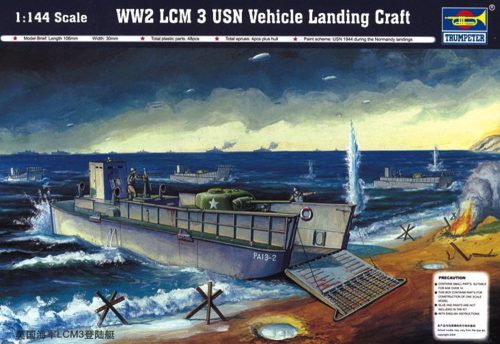 Trumpeter 00102 US Landungsboot LCM (3) (1/144)