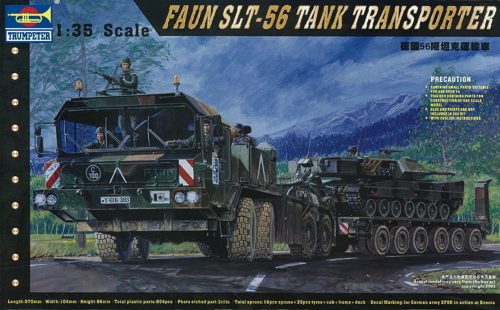 Trumpeter 00203 FAUN Elefant SLT-56 Panzer-Transporter (1/35)