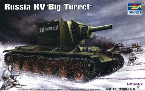 Trumpeter 00311 Russischer KV ''Big Turret'' (1/35)