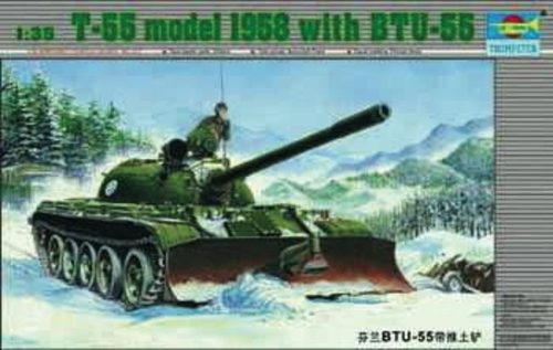 Trumpeter 00313 Russischer Panzer T55 mit BTU-55 (1/35)