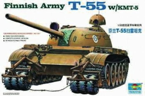 Trumpeter 00341 Finnischer Panzer T-55 mit Minenräumer (1/35)