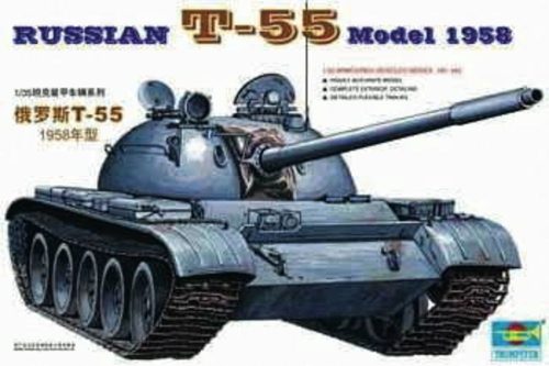 Trumpeter 00342 Russischer Panzer T-55A von 1958 (1/35)