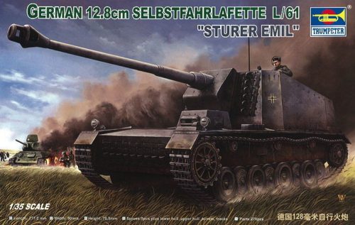 Trumpeter 00350 Selbstfahrlafette 12,8 cm L/61 Sturer Emil (1/35)