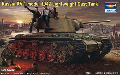 Trumpeter 00360 Russ. KV-1 Model 1942 (1/35)