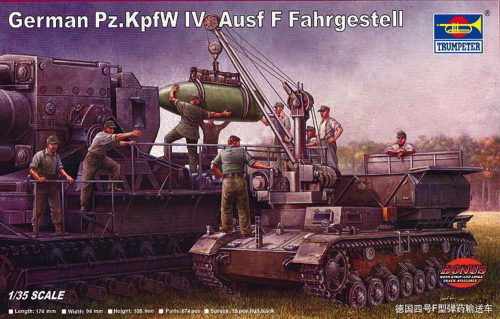 Trumpeter 00363 German Pz.Kpfw IV Ausf F Fahrgestell (1/35)