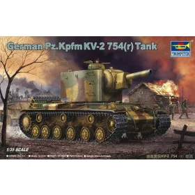 Trumpeter 00367 German Pz.Kpfwg. KV-2 754 (1/35)