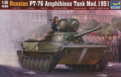 Trumpeter 00379 Russian PT-76 Amphibious Tank Mod.1951 (1/35)