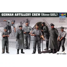   Trumpeter 00409 Deutsche Artillerie Besatzung für Mörser Karl (1/35)