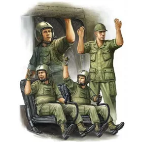 Trumpeter 00417 US Army CH-47 Crew in Vietnam (1/35)
