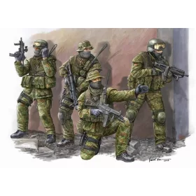 Trumpeter 00422 Modern German KSK Commandos (1/35)
