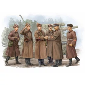   Trumpeter 00428 Soviet Artillery - Commander Inspection (1/35)
