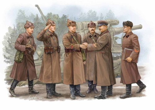 Trumpeter 00428 Soviet Artillery - Commander Inspection (1/35)