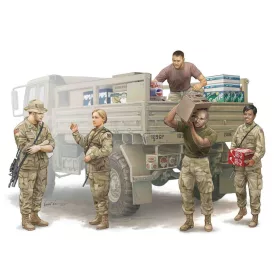   Trumpeter 00429 Modern U.S. soldiers - Logistics Supply (1/35)