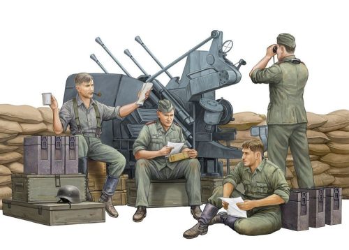 Trumpeter 00432 German Anti-Aircraft Gun Crew (1/35)