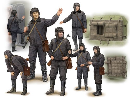 Trumpeter 00434 Soviet Soldier-Scud B Crew (1/35)