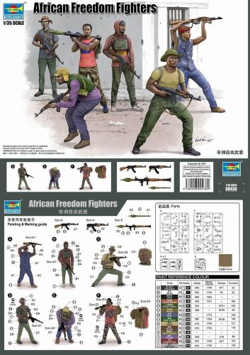 Trumpeter 00438 African Freedom Fighters (1/35)