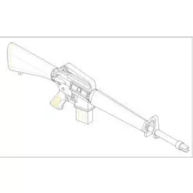 Trumpeter 00501 AR15/M16/M4 FAMILY-M16A1 (6 units) (1/35)