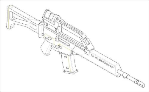 Trumpeter 00514 MG36 (1/35)