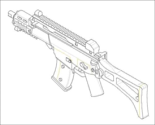 Trumpeter 00515 G36C (1/35)