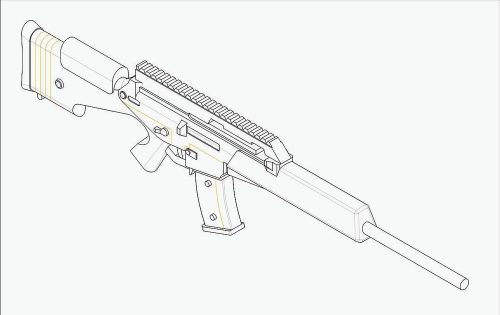 Trumpeter 00522 German Firearms Selection-SL8 2II(6guns) (1/35)