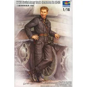 Trumpeter 00701 WWII Soviet Army Tank Crewman 1942 (1/16)