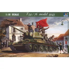 Trumpeter 00903 T-34/76 1943 (1/16)